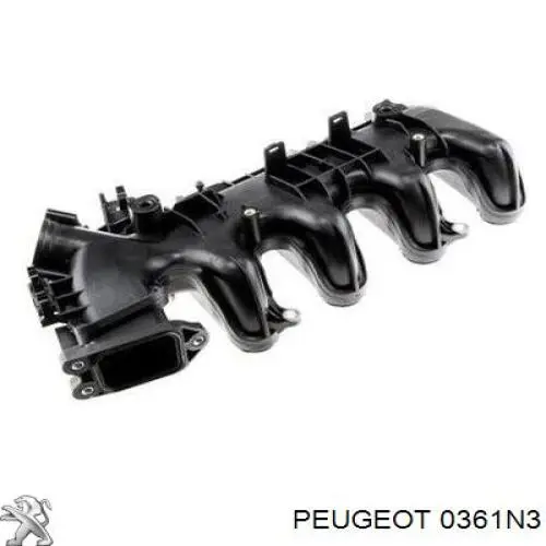 0361N3 Peugeot/Citroen tubo coletor de admissão