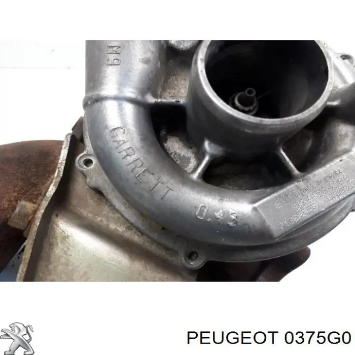 Турбокомпрессор Peugeot/Citroen 0375F7