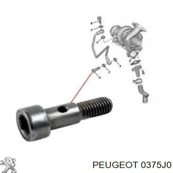 0375J0 Peugeot/Citroen турбина