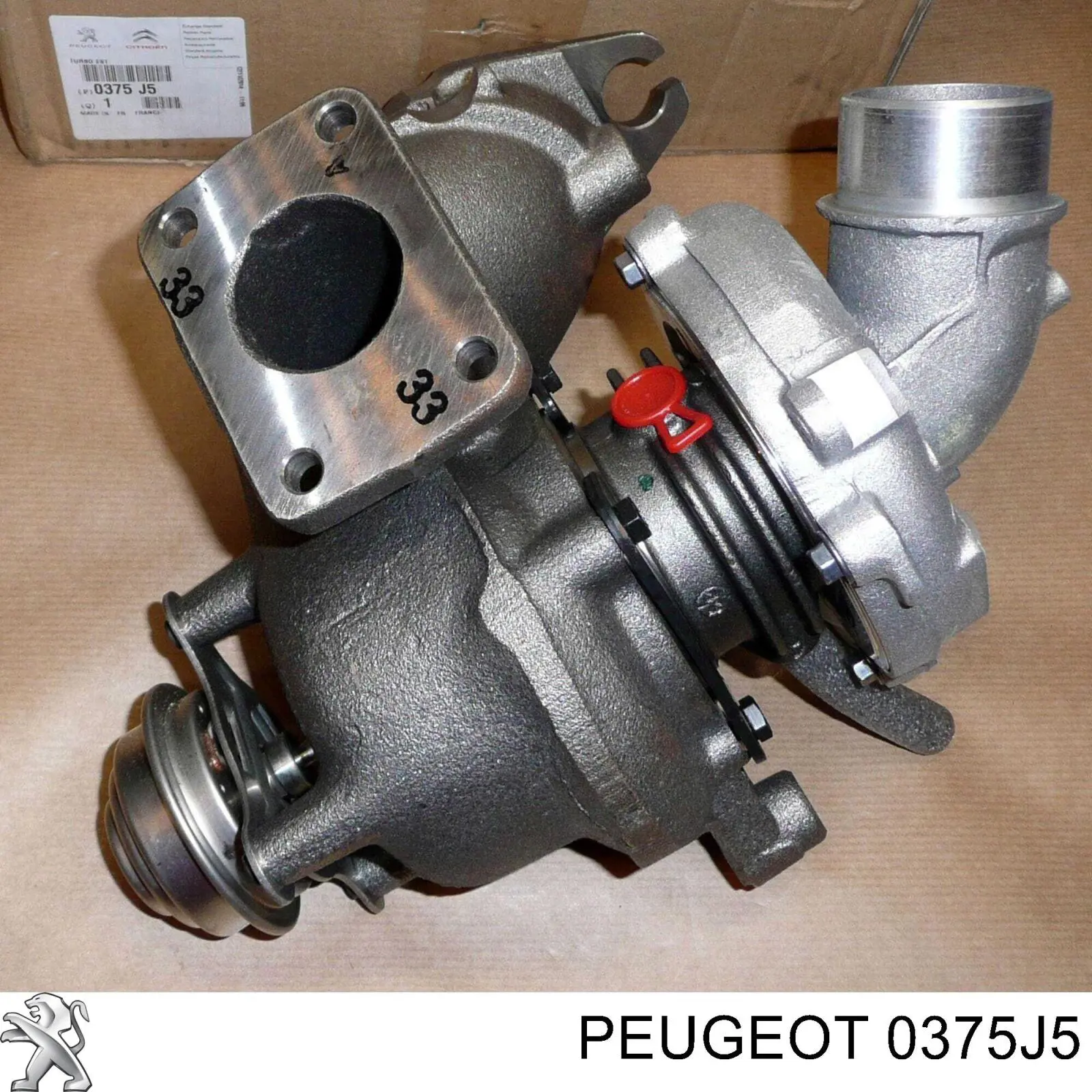 0375J4 Peugeot/Citroen Турбонаддув