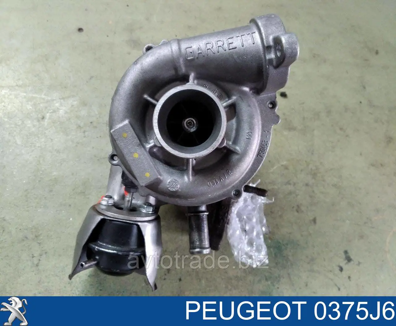 0375J6 Peugeot/Citroen турбина