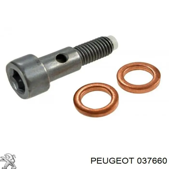 Купить 037660 Peugeot/Citroen Болт трубки турбины подачи масла