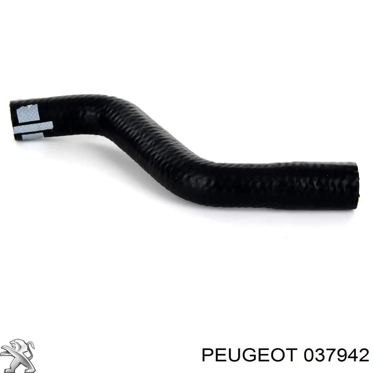 037942 Peugeot/Citroen tubo (mangueira de derivação de óleo de turbina)