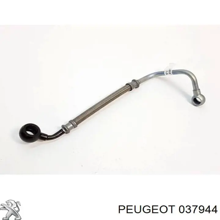 037944 Peugeot/Citroen tubo (mangueira de fornecimento de óleo de turbina)