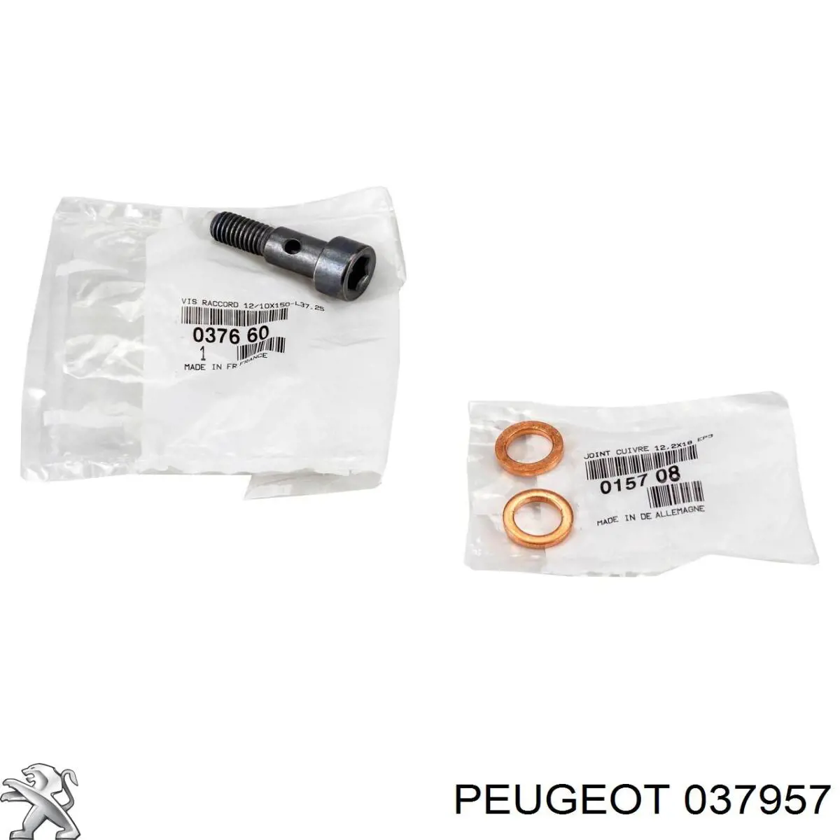 Болт трубки турбины подачи масла Peugeot/Citroen 037957 цена, от 5.42 USD