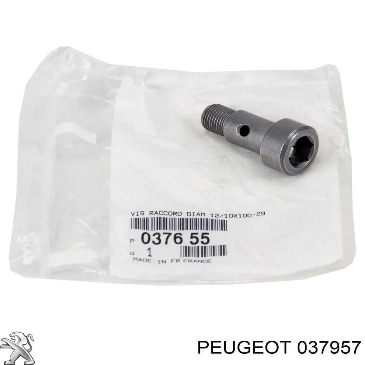 Купить 037957 Peugeot/Citroen Болт трубки турбины подачи масла