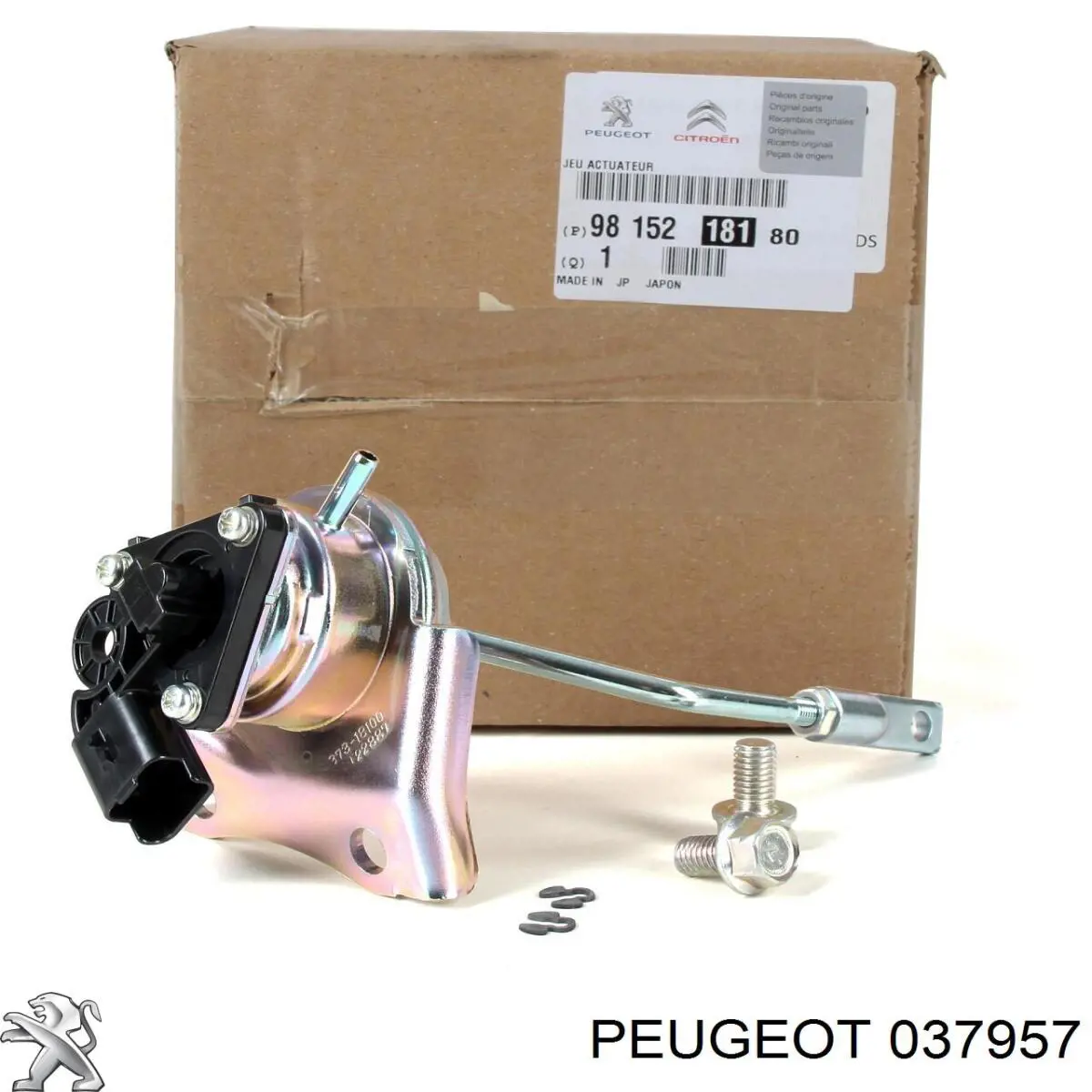 Болт трубки турбины подачи масла 037957 Peugeot/Citroen