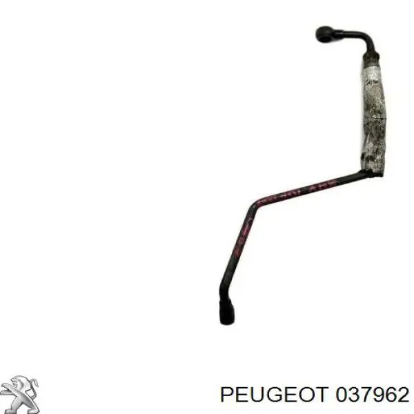 Купить 037962 Peugeot/Citroen Трубка (шланг) подачи масла к турбине