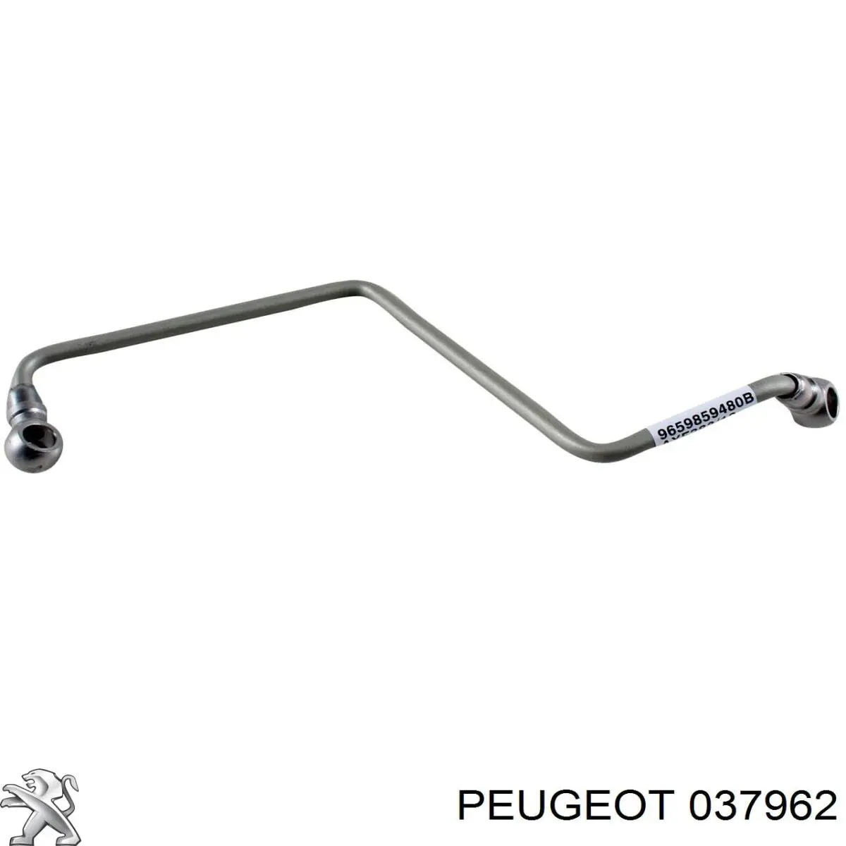 Трубка (шланг) подачи масла к турбине Peugeot/Citroen 037962 цена, от 18.55 USD