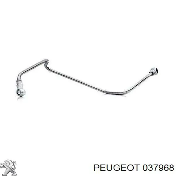 Купить 037968 Peugeot/Citroen Трубка (шланг) подачи масла к турбине