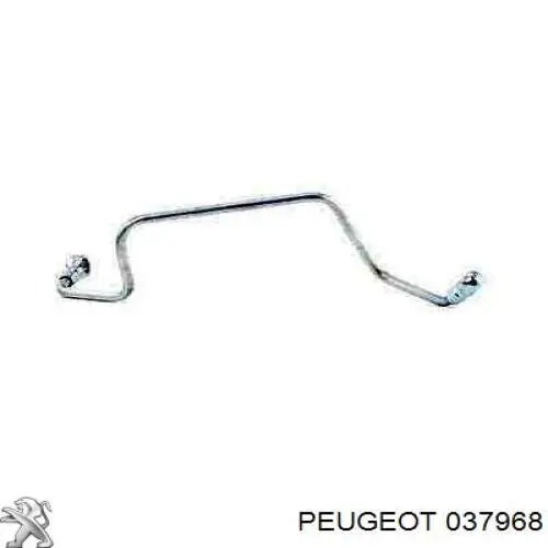 Трубка (шланг) подачи масла к турбине 037968 Peugeot/Citroen
