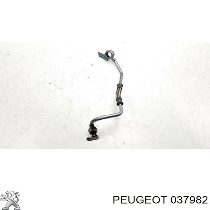 Трубка (шланг) подачи масла к турбине Peugeot/Citroen 037982 цена, от 62.64 USD