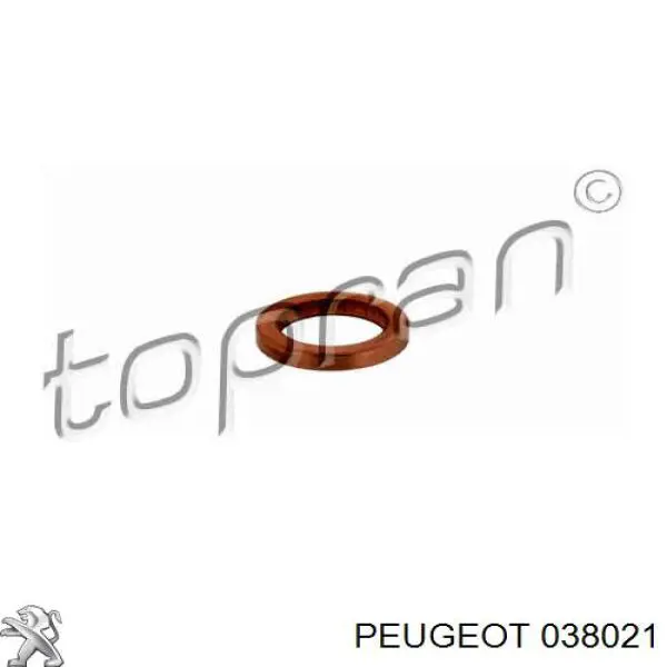 Прокладка шланга подачі масла до турбіни 038021 Peugeot/Citroen