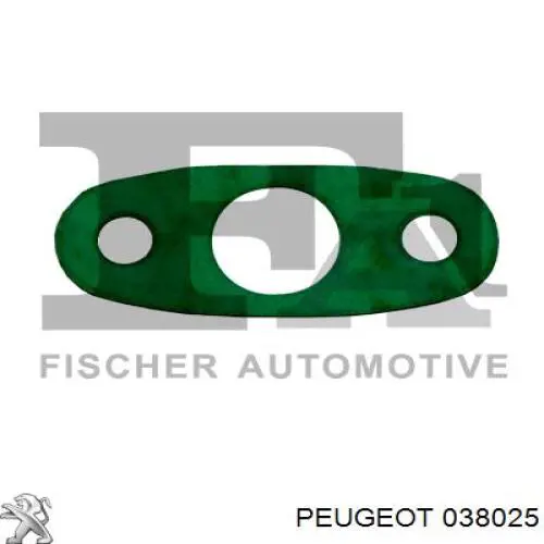 038025 Peugeot/Citroen прокладка шланга отвода масла от турбины