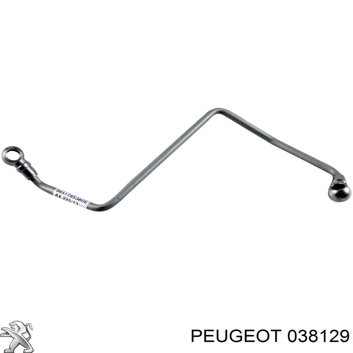 Купить 038129 Peugeot/Citroen Трубка (шланг) отвода масла от турбины