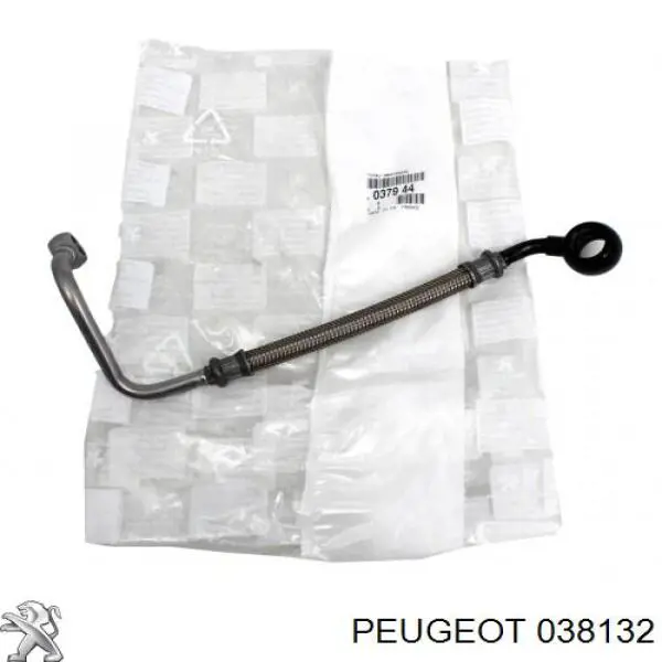 Купить 038132 Peugeot/Citroen Трубка (шланг) отвода масла от турбины