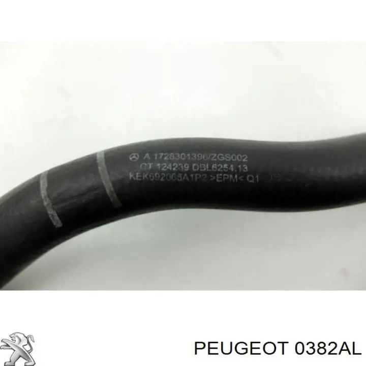 Купить 0382AL Peugeot/Citroen Патрубок интеркулера