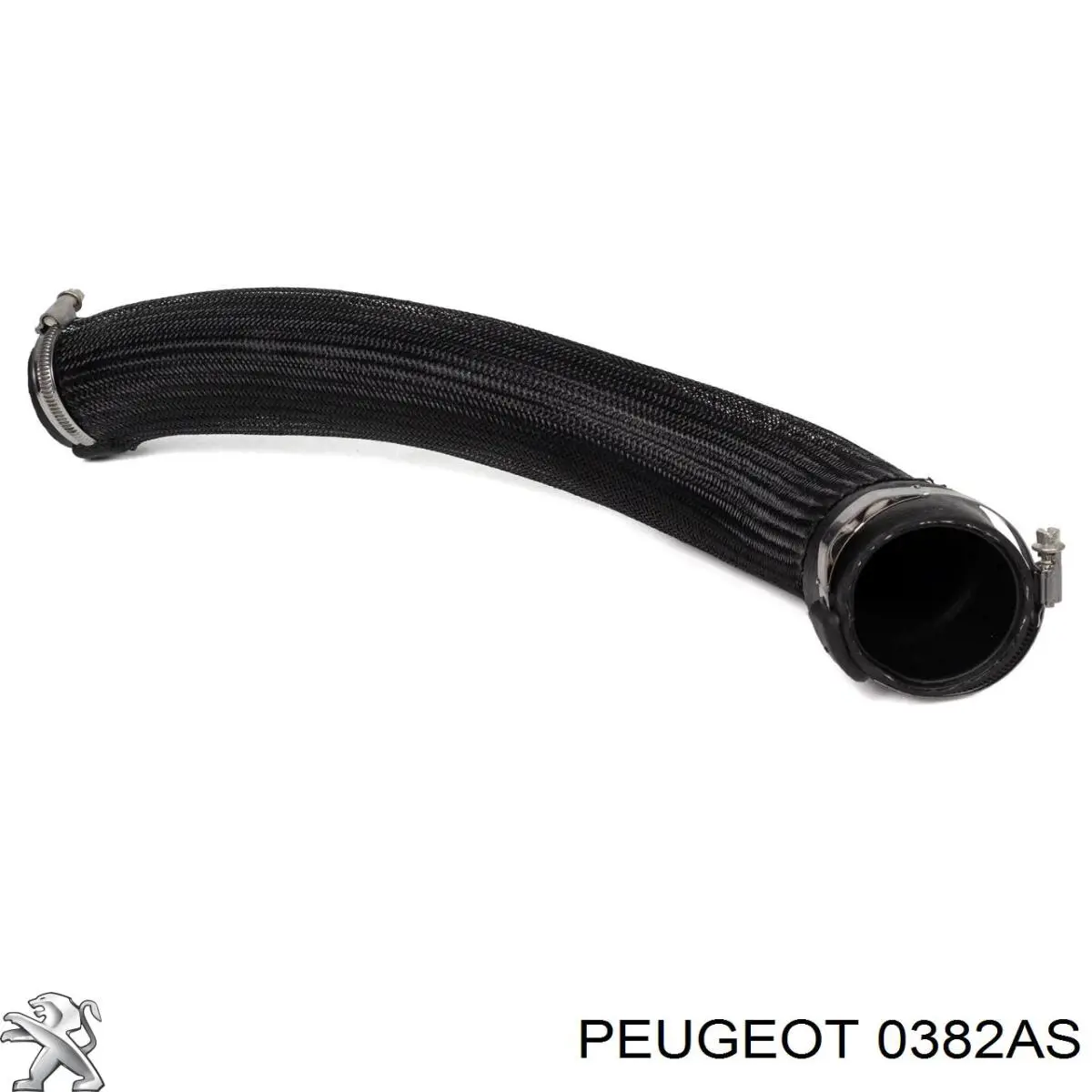 Tubo flexible de aspiración, cuerpo mariposa 0382AS Peugeot/Citroen