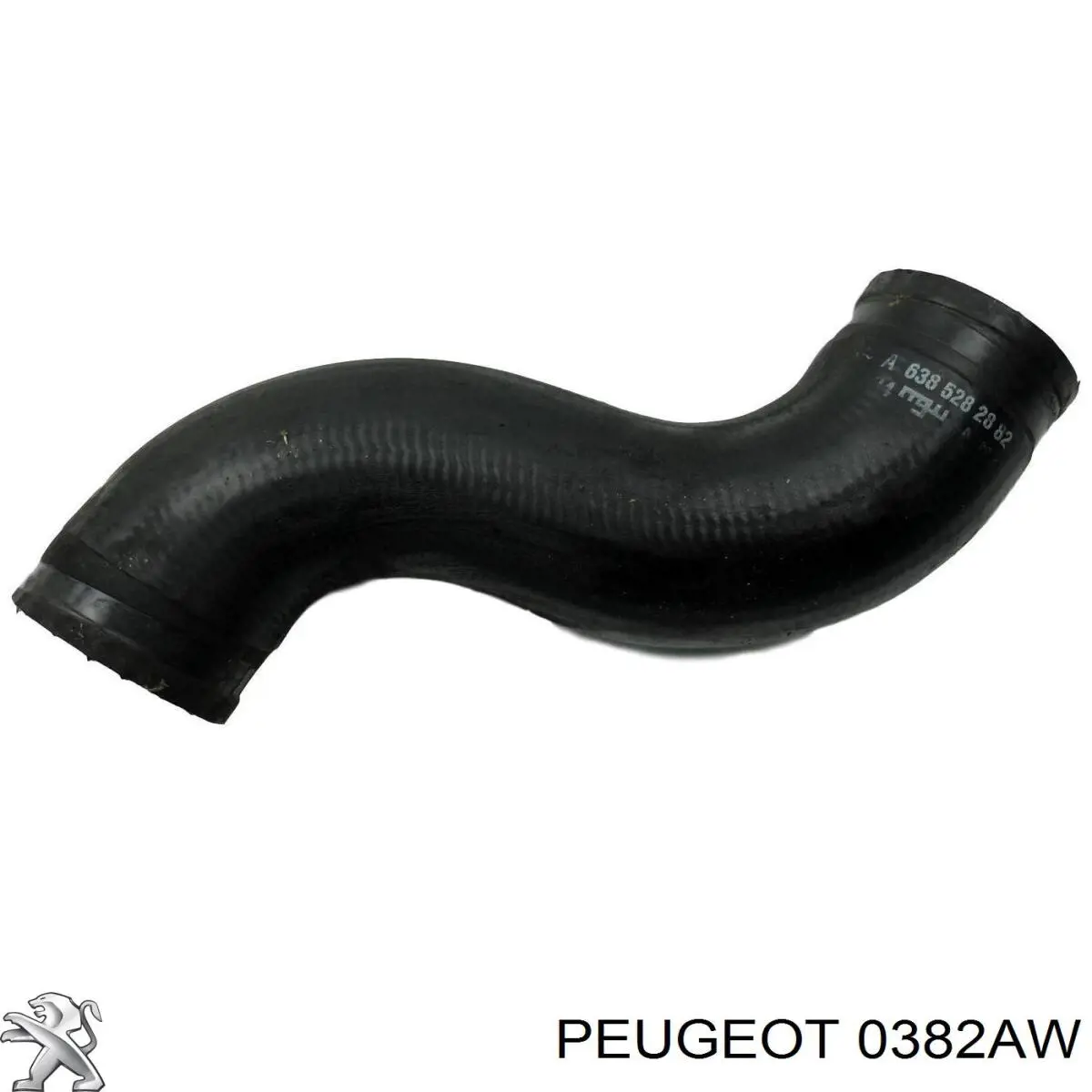 Патрубок воздушный, выход из турбины/компрессора (наддув) Peugeot/Citroen 0382AW цена, от 7.84 USD