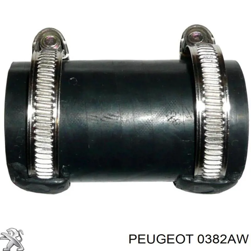 0382AW Peugeot/Citroen патрубок воздушный, выход из турбины/компрессора (наддув)