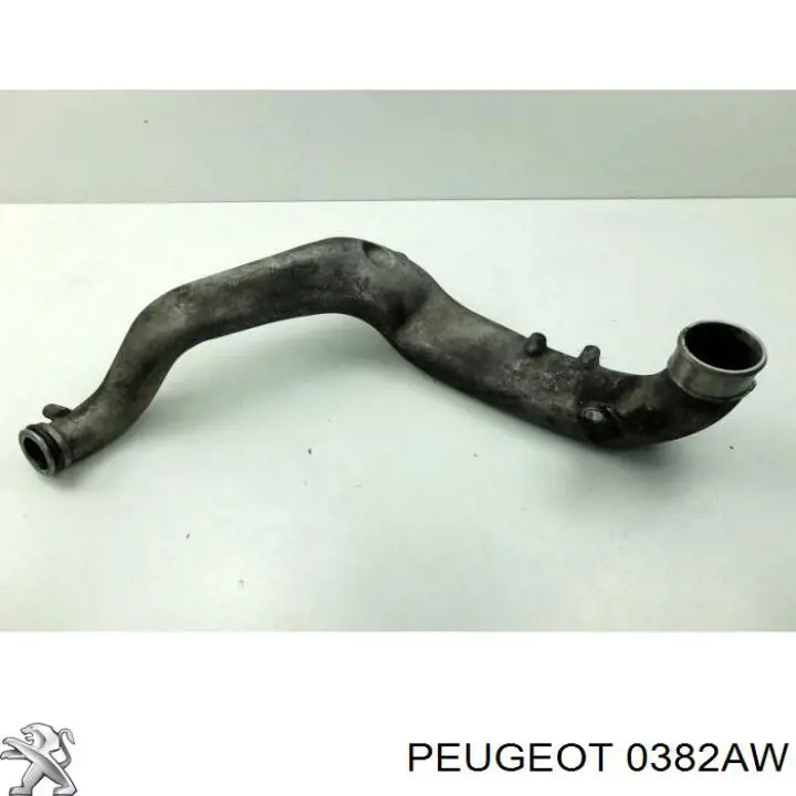 Патрубок воздушный, выход из турбины (наддув) Peugeot/Citroen 0382AW
