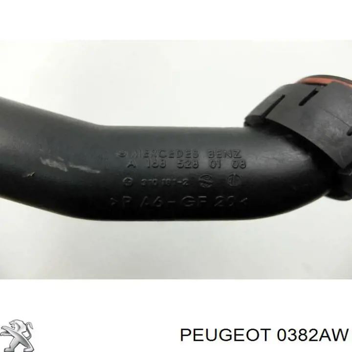 Купить 0382AW Peugeot/Citroen Патрубок воздушный, выход из турбины/компрессора (наддув)