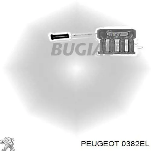 Патрубок воздушный, дроссельной заслонки Peugeot/Citroen 0382EL цена, от 14.06 USD