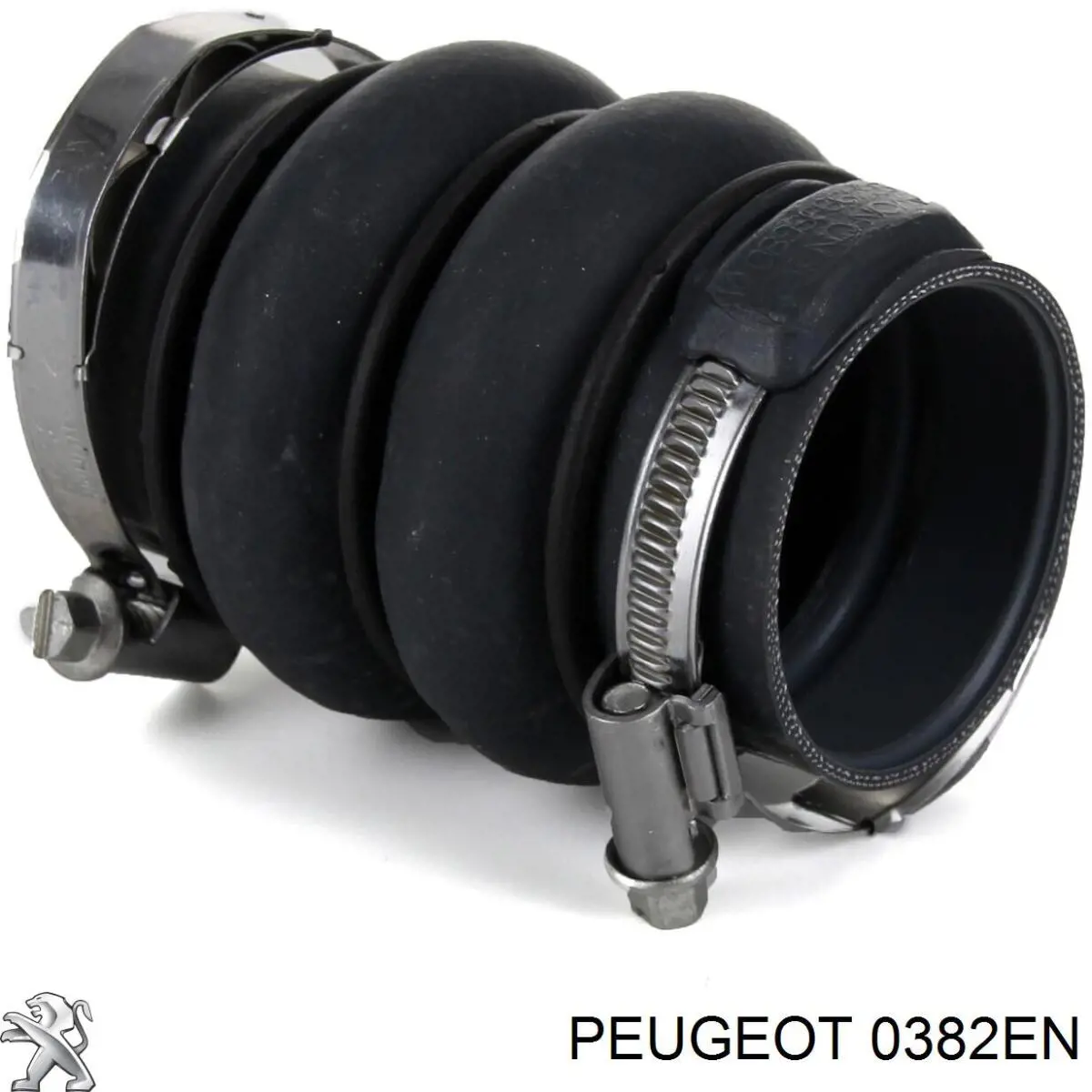 Tubo flexible de aire de sobrealimentación izquierdo 0382EN Peugeot/Citroen