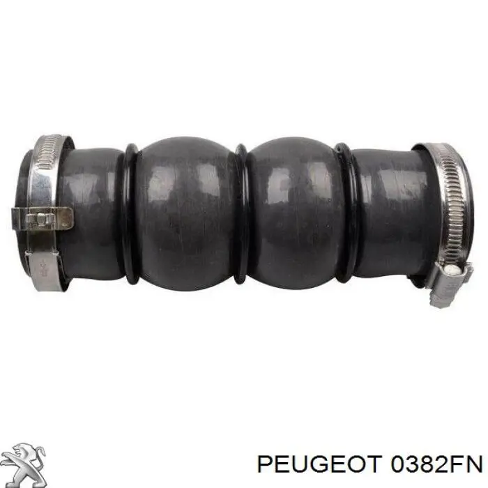 0382FN Peugeot/Citroen шланг (патрубок интеркуллера)
