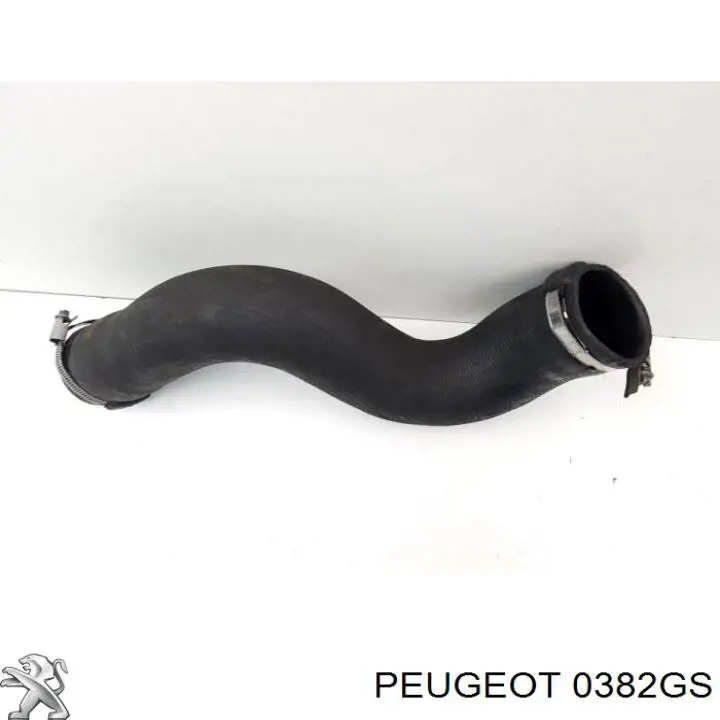 Tubo flexible de aire de sobrealimentación inferior 0382GS Peugeot/Citroen
