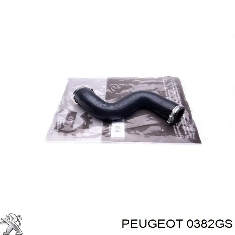 Патрубок интеркулера 0382GS Peugeot/Citroen