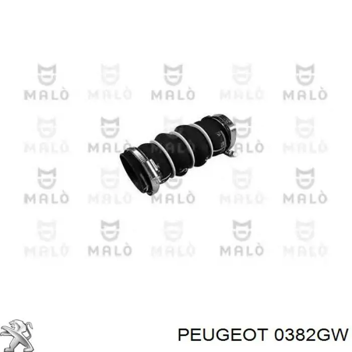 Купить 0382GW Peugeot/Citroen Патрубок интеркулера