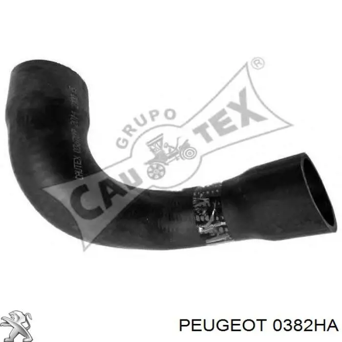 Патрубок интеркулера 0382HA Peugeot/Citroen