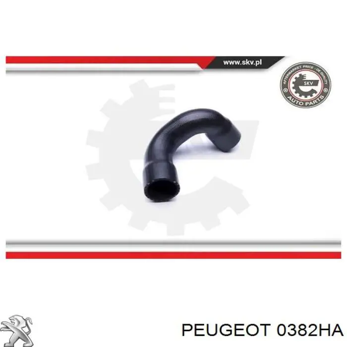 Купить 0382HA Peugeot/Citroen Патрубок интеркулера