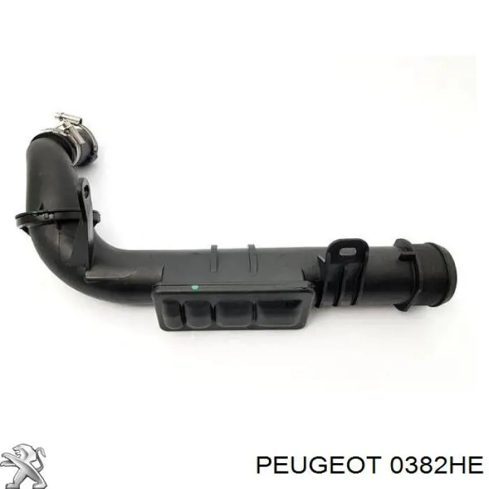 0382HE Peugeot/Citroen шланг (патрубок интеркуллера левый)