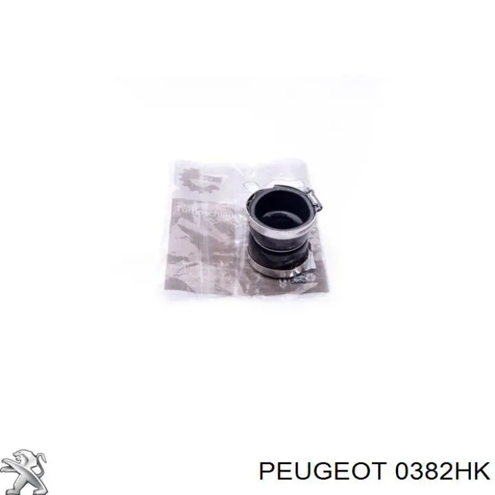 0382HK Peugeot/Citroen cano derivado de ar, fornecimento de ar quente até o regulador