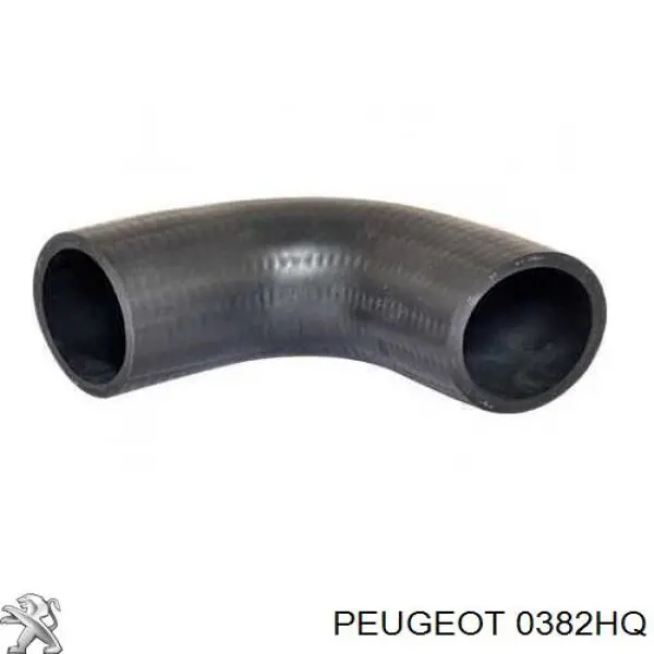 Tubo flexible de aire de sobrealimentación inferior derecho 0382HQ Peugeot/Citroen