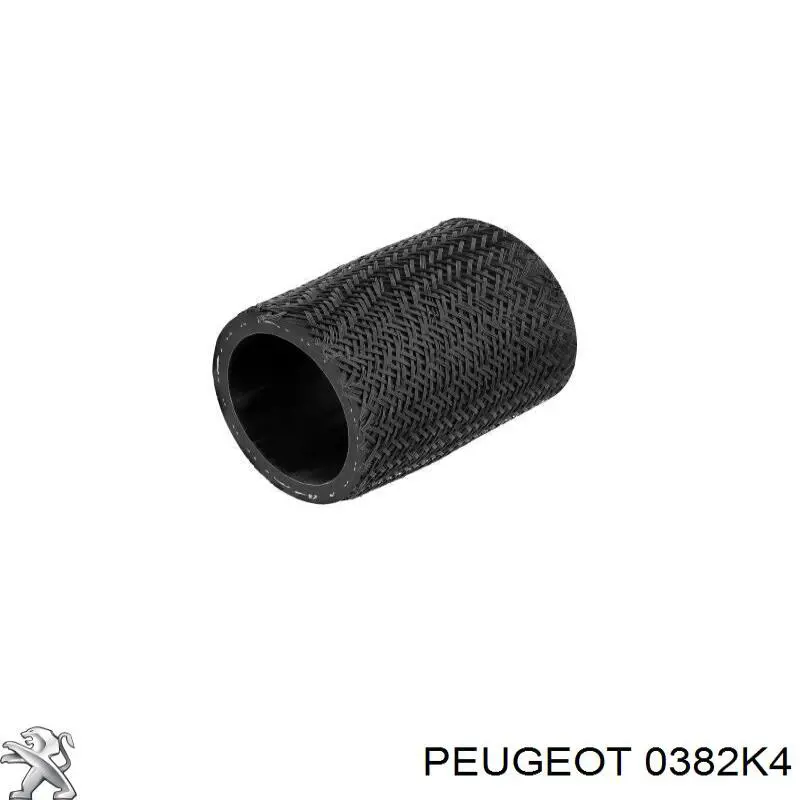 Tubo flexible de aire de sobrealimentación, de turbina 0382K4 Peugeot/Citroen