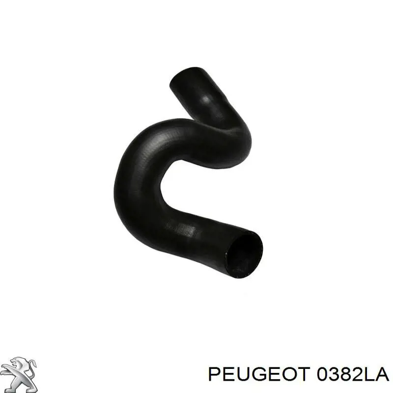 0382LA Peugeot/Citroen mangueira (cano derivado superior de intercooler)