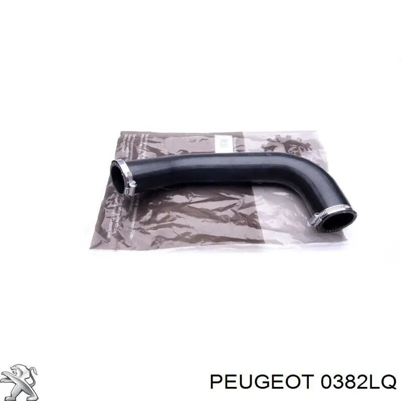 Патрубок интеркулера 0382LQ Peugeot/Citroen