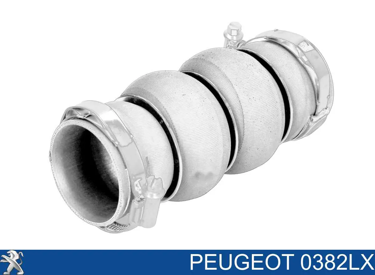 Шланг (патрубок) интеркуллера Peugeot/Citroen 0382LX