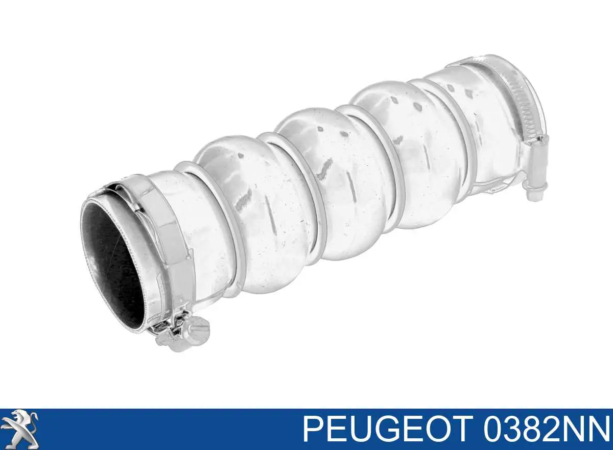 0382NN Peugeot/Citroen шланг (патрубок интеркуллера левый)