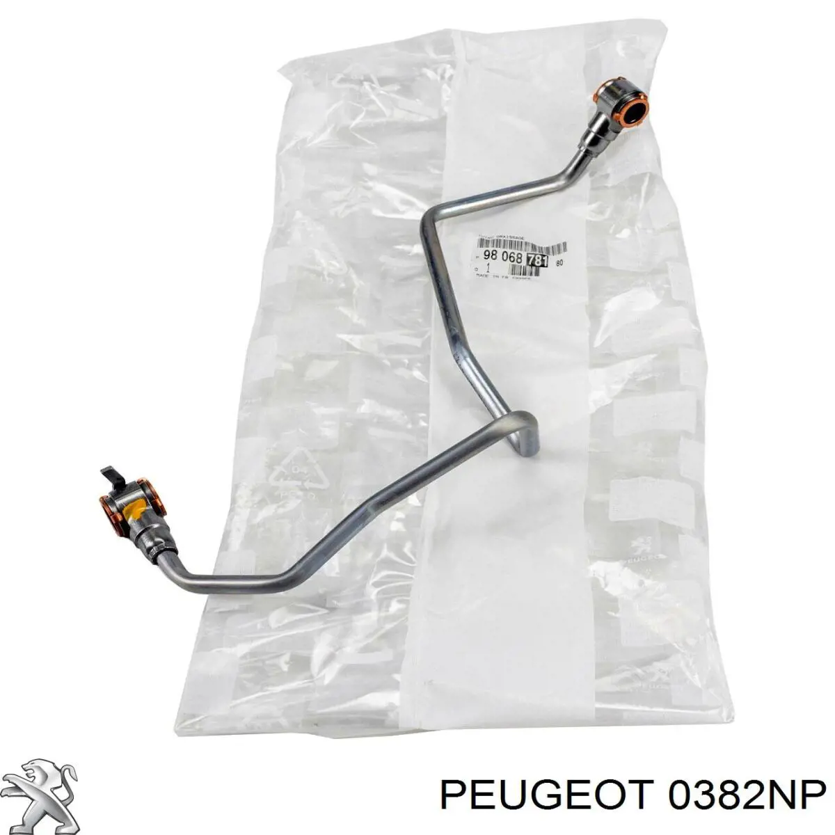 Купить 0382NP Peugeot/Citroen Патрубок интеркулера