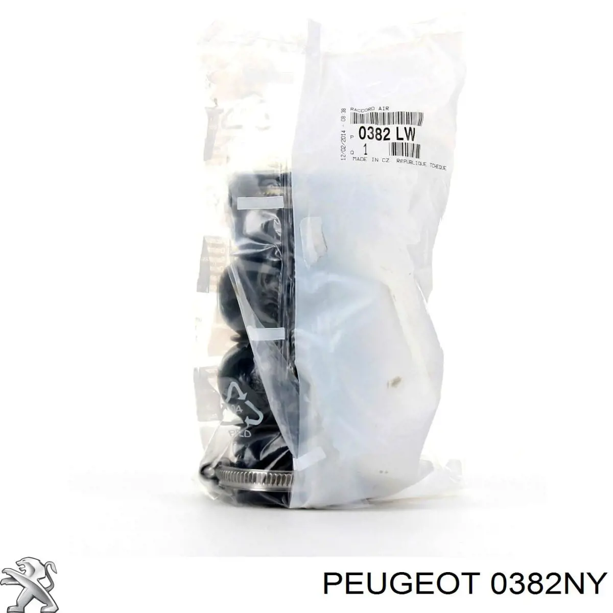 Патрубок интеркулера 0382NY Peugeot/Citroen