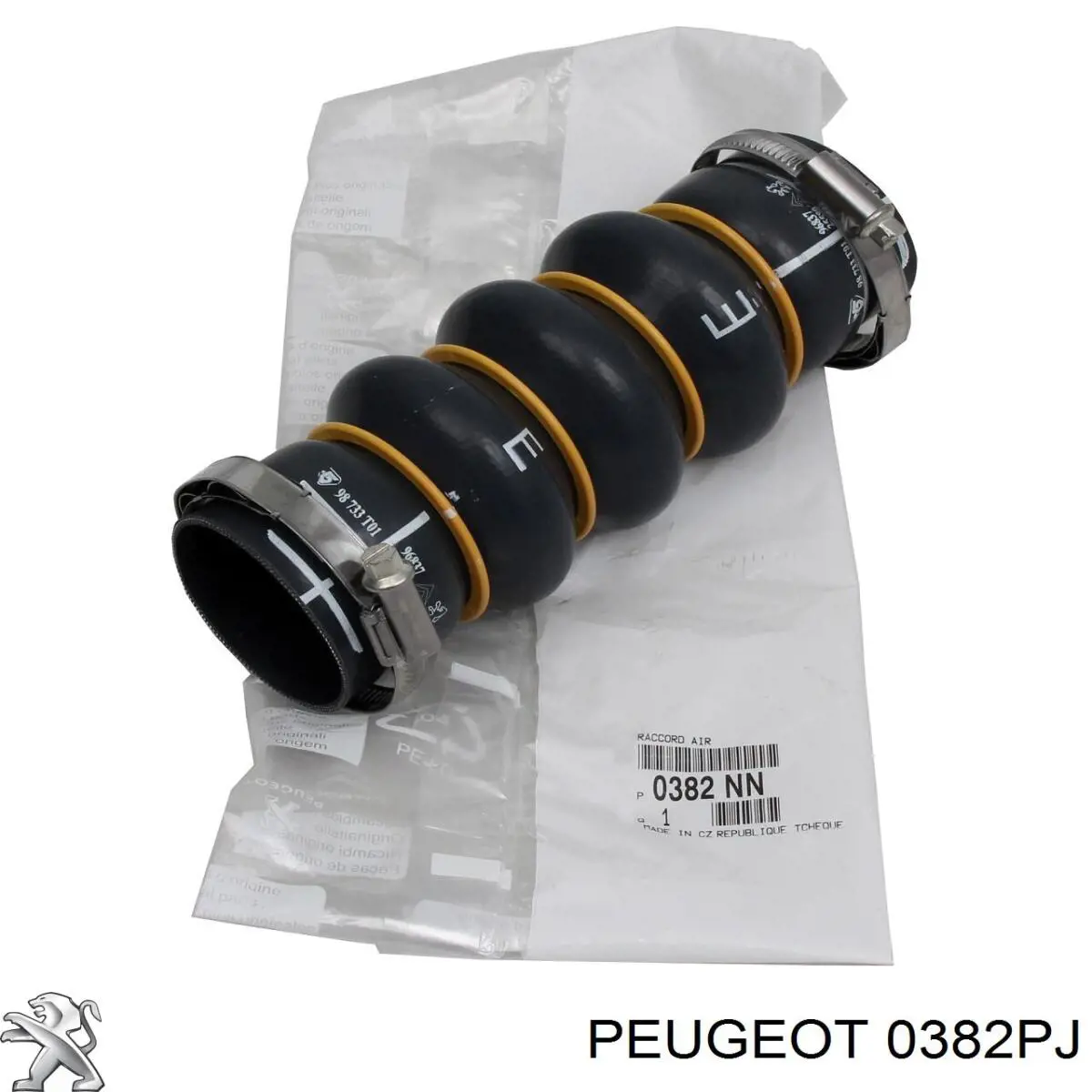 Купить 0382PJ Peugeot/Citroen Патрубок интеркулера