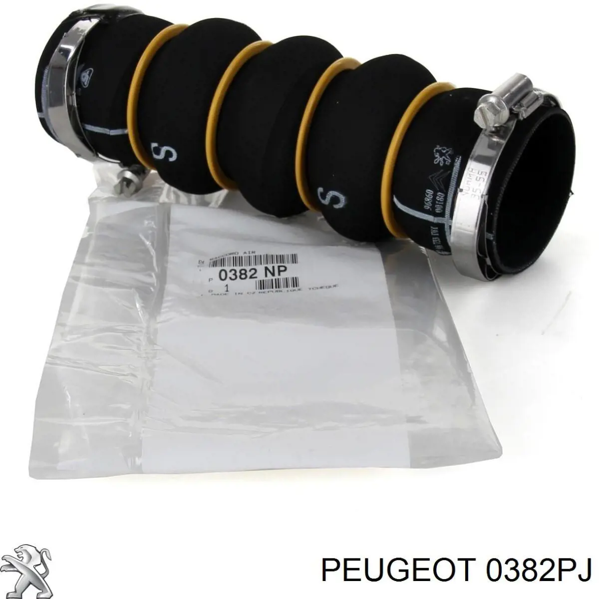 Шланг/патрубок интеркуллера Peugeot/Citroen 0382PJ цена, от 16.59 USD
