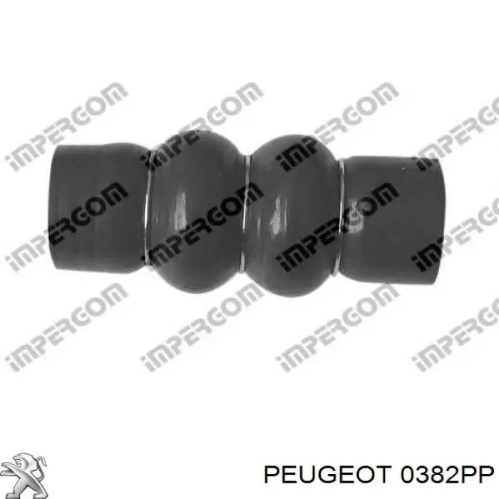 Шланг (патрубок) интеркуллера Peugeot/Citroen 0382PP