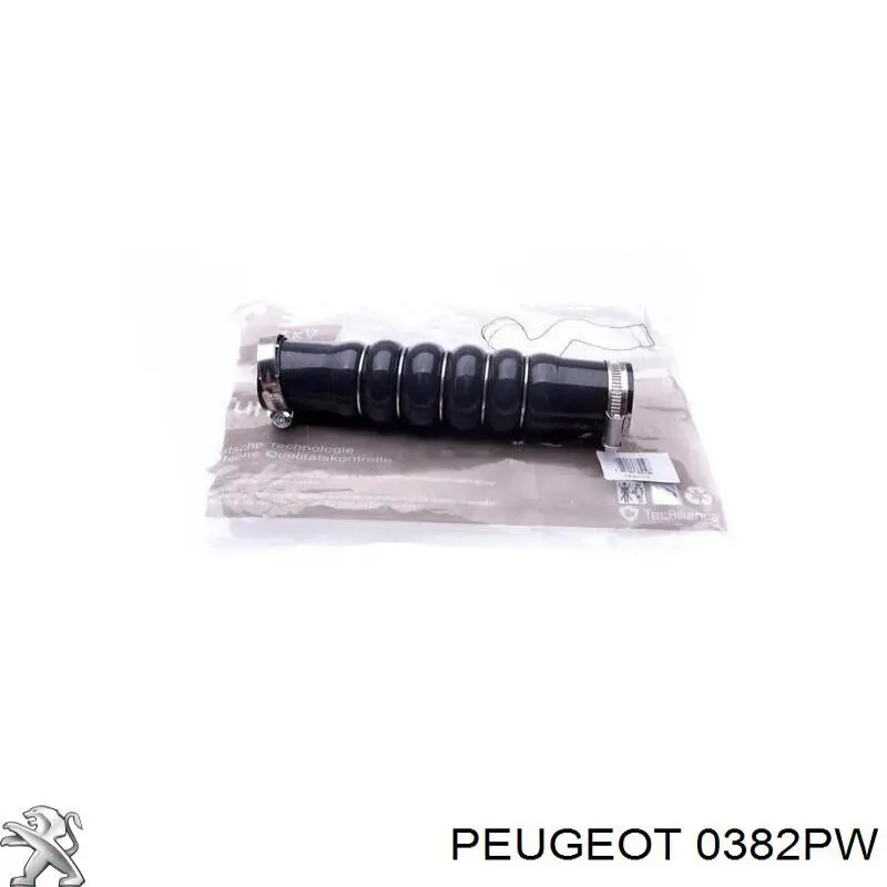 Шланг (патрубок) интеркуллера на Peugeot 508 