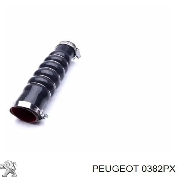 0382PX Peugeot/Citroen шланг (патрубок интеркуллера)