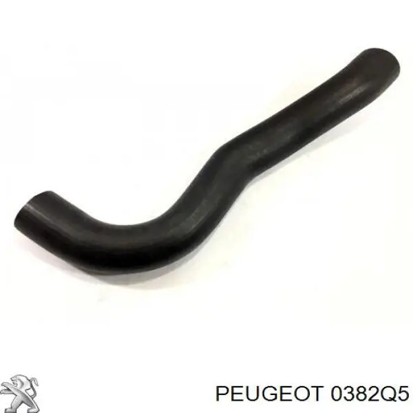 Tubo flexible de aire de sobrealimentación izquierdo 0382Q5 Peugeot/Citroen